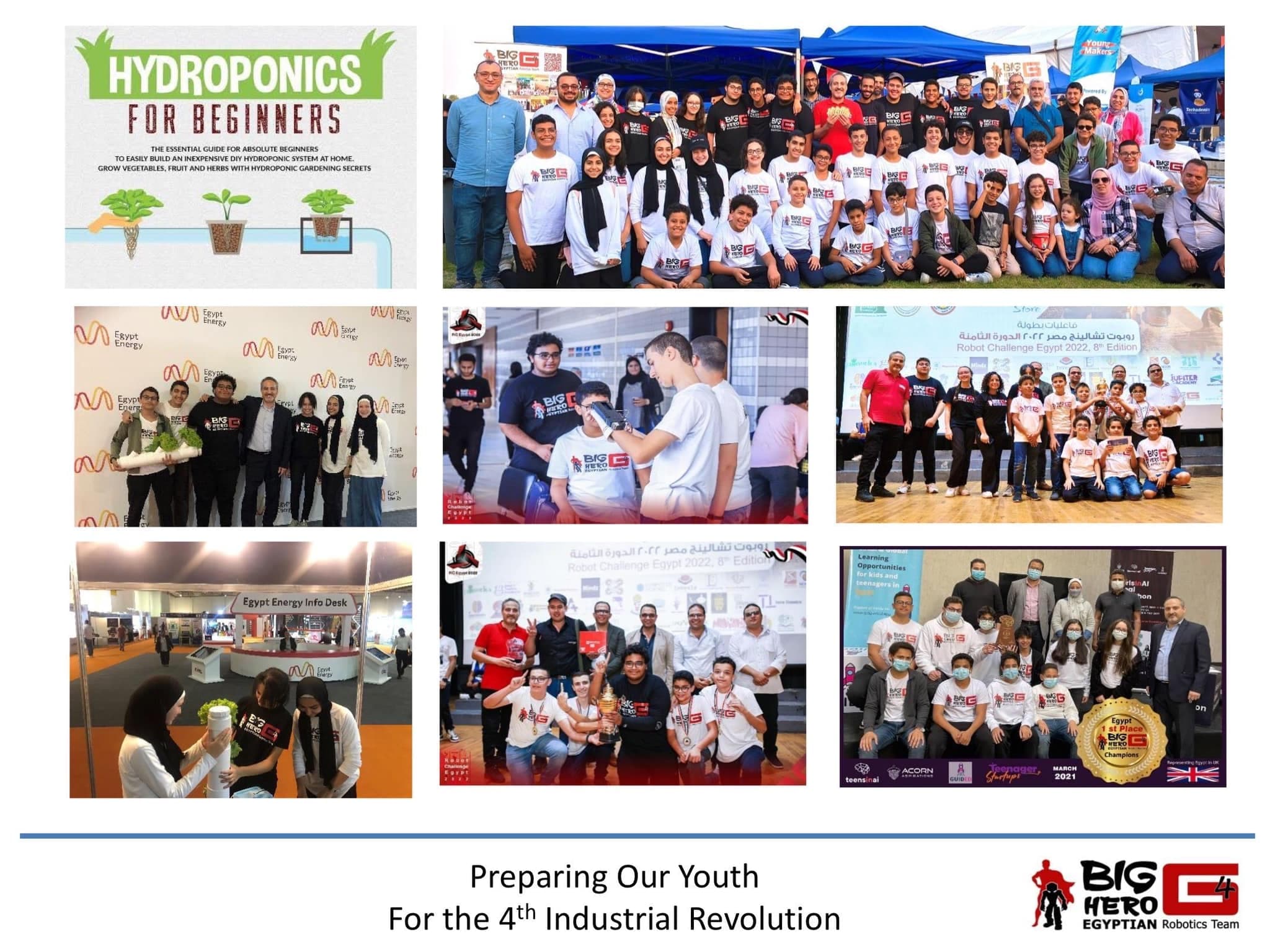 Big Hero Robotics Academy activities and events collage